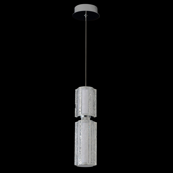 Светильник подвесной Crystal Lux ANTIQUE SP23W LED CHROME Светильник подвесной Crystal Lux ANTIQUE SP23W LED CHROME