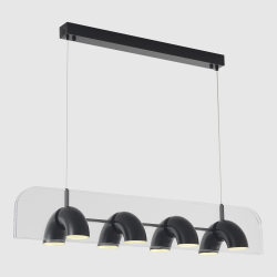 Светильник подвесной Crystal Lux ELEMENT SP48W LED BLACK