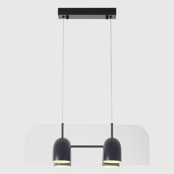 Светильник подвесной Crystal Lux ELEMENT SP24W LED BLACK