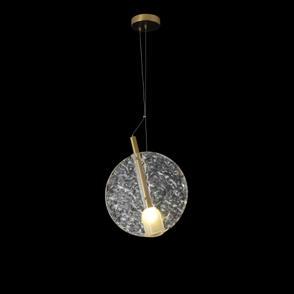 Светильник подвесной Crystal Lux FROZEN SP1 BRASS Светильник подвесной Crystal Lux FROZEN SP1 BRASS