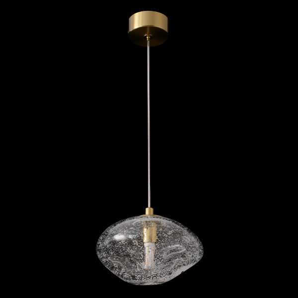 Светильник подвесной Crystal Lux FORMLESS SP1 TRANSPARENT