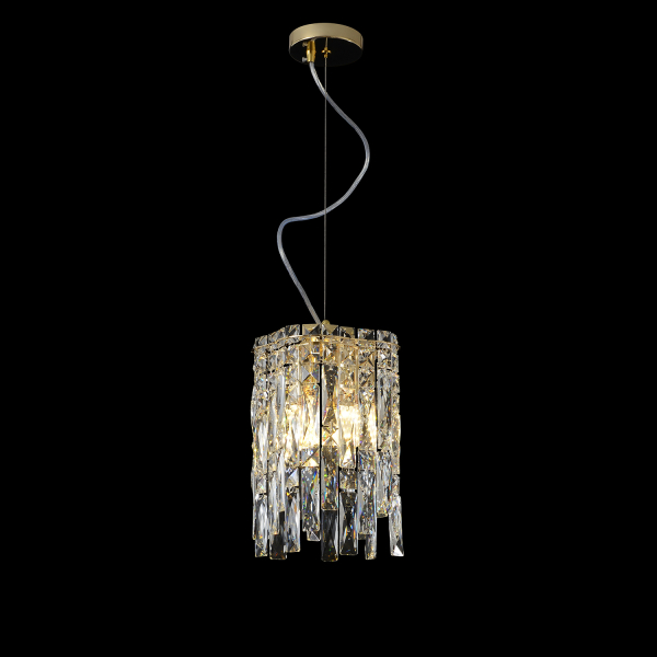 Светильник подвесной Crystal Lux ABRIL SP2 GOLD Светильник подвесной Crystal Lux ABRIL SP2 GOLD