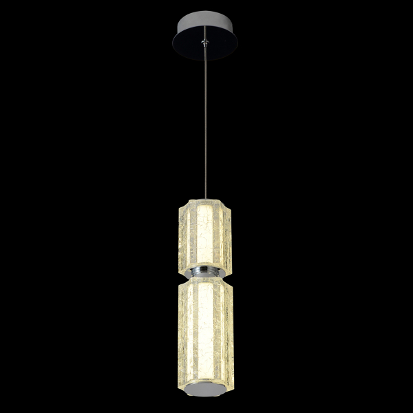 Светильник подвесной Crystal Lux ANTIQUE SP23W LED CHROME Светильник подвесной Crystal Lux ANTIQUE SP23W LED CHROME