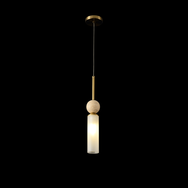 Светильник подвесной Crystal Lux SIMPLY SP1 BRASS Светильник подвесной Crystal Lux SIMPLY SP1 BRASS