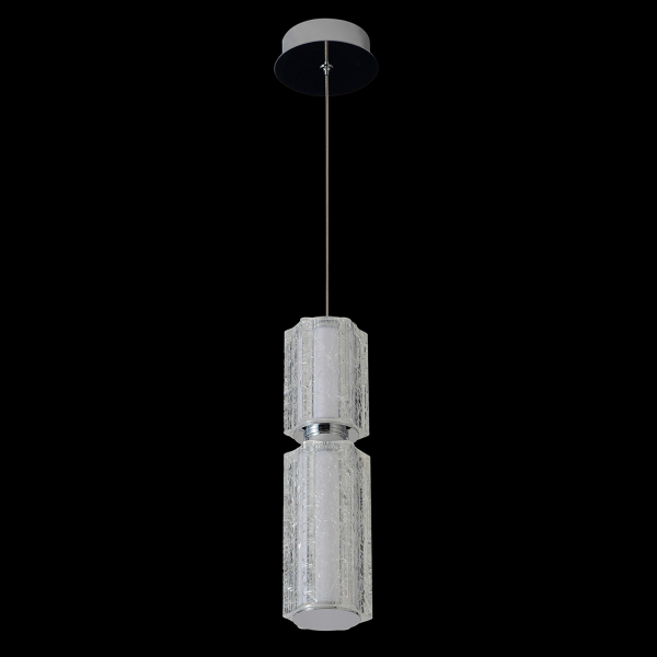 Светильник подвесной Crystal Lux ANTIQUE SP23W LED CHROME Светильник подвесной Crystal Lux ANTIQUE SP23W LED CHROME