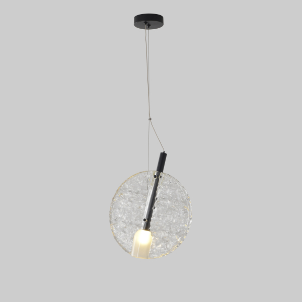 Светильник подвесной Crystal Lux FROZEN SP1 BLACK Светильник подвесной Crystal Lux FROZEN SP1 BLACK