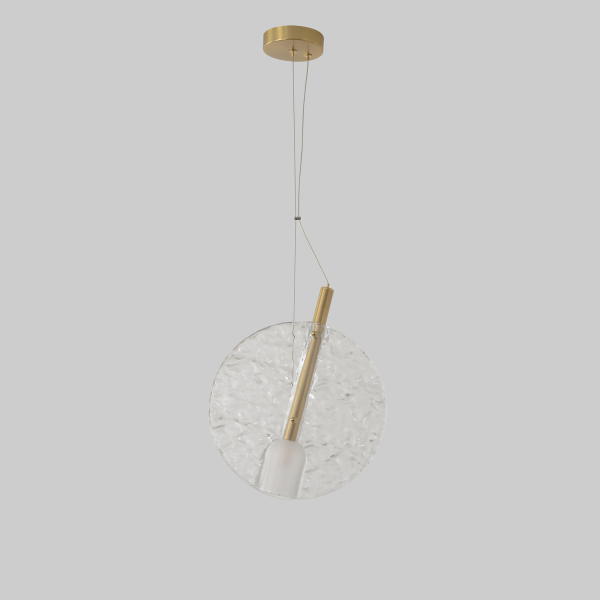 Светильник подвесной Crystal Lux FROZEN SP1 BRASS Светильник подвесной Crystal Lux FROZEN SP1 BRASS
