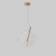 Светильник подвесной Crystal Lux FROZEN SP1 BRASS
