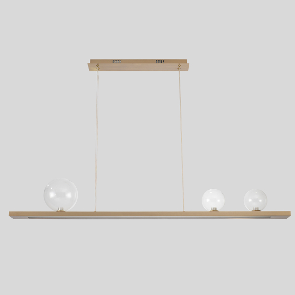 Светильник подвесной Crystal Lux AHORA SP1 L1200 BRASS