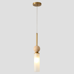 Светильник подвесной Crystal Lux SIMPLY SP1 BRASS