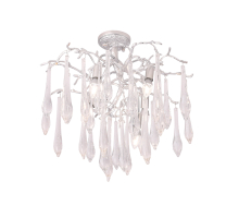 Люстра Crystal Lux REINA PL5 D600 SILVER PATINA