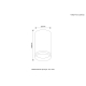 Светильник потолочный Crystal Lux CLT 072C WH