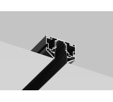Встраиваемый магнитный трек в натяжной ПВХ потолок Crystal Lux CLT 0.134 01 L2000 BL
