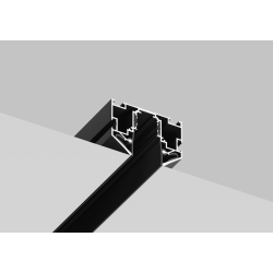 Встраиваемый магнитный трек в натяжной ПВХ потолок Crystal Lux CLT 0.134 01 L2000 BL