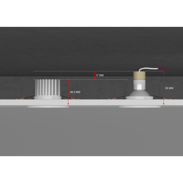 Светодиодный модуль Crystal Lux CLT 090M 9W 3000K WH