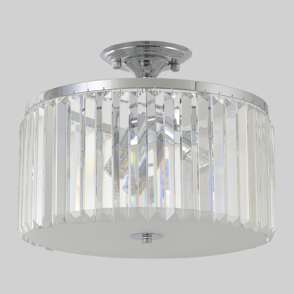 Светильник потолочный Crystal Lux HILTON PL4 CHROME Светильник потолочный Crystal Lux HILTON PL4 CHROME