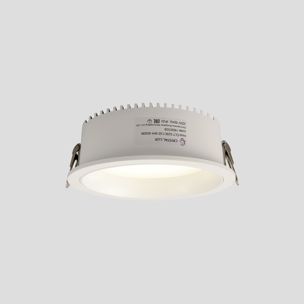 Светильник встраиваемый Crystal Lux CLT 529C135 WH 4000K Светильник встраиваемый Crystal Lux CLT 529C135 WH 4000K