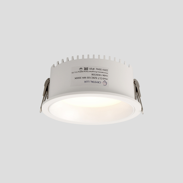 Светильник встраиваемый Crystal Lux CLT 529C105 WH 3000K Светильник встраиваемый Crystal Lux CLT 529C105 WH 3000K