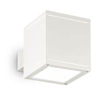 Уличный настенный светильник Ideal Lux Snif Ap1 Square Bianco 144276