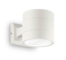 Уличный настенный светильник Ideal Lux Snif Ap1 Round Bianco 144283