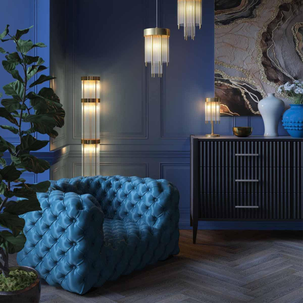 Настольная лампа Odeon Light Hall York 4788/2T Настольная лампа Odeon Light Hall York 4788/2T