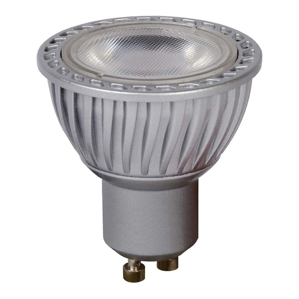 Лампа светодиодная диммируемая Lucide GU10 5W 3000K серая (3 шт.) 49006/15/36 Лампа светодиодная диммируемая Lucide GU10 5W 3000K серая (3 шт.) 49006/15/36