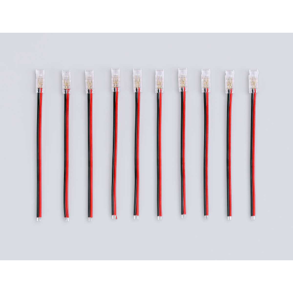Соединитель гибкий односторонний AMBRELLA LIGHT ILLUMINATION COB 12/24V для лент 5mm (2 конт.) (10шт. в комплекте) GS7373