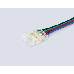 Соединитель гибкий двухсторонний AMBRELLA LIGHT ILLUMINATION COB RGB 12/24V для лент 10mm (4 конт.) (5шт. в комплекте) GS7921