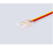 Соединитель гибкий односторонний AMBRELLA LIGHT ILLUMINATION COB CCT 12/24V для лент 8mm (3 конт.) (5шт. в комплекте) GS7406