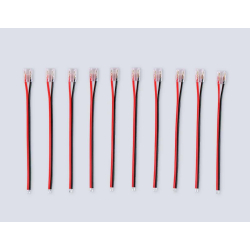 Соединитель гибкий односторонний AMBRELLA LIGHT ILLUMINATION COB 12/24V для лент 8/10mm (2 конт.) (10шт. в комплекте) GS7375