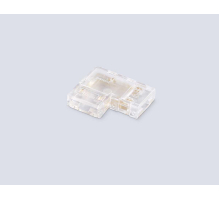 Соединитель угловой AMBRELLA LIGHT ILLUMINATION COB RGB 12/24V для лент 10mm (4 конт.) (10шт. в комплекте) GS6891