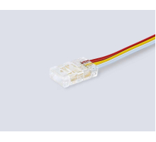 Соединитель гибкий двухсторонний AMBRELLA LIGHT ILLUMINATION COB CCT 12/24V для лент 8mm(3 конт.) (5шт. в комплекте) GS7911