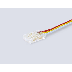 Соединитель гибкий двухсторонний AMBRELLA LIGHT ILLUMINATION COB CCT 12/24V для лент 8mm(3 конт.) (5шт. в комплекте) GS7911