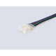Соединитель гибкий односторонний AMBRELLA LIGHT ILLUMINATION COB RGB 12/24V для лент 10mm (4 конт.) (5шт. в комплекте) GS7411
