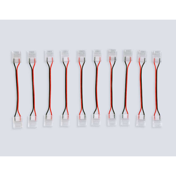 Соединитель гибкий двухсторонний AMBRELLA LIGHT ILLUMINATION COB 12/24V для лент 12mm (2 конт.) (10шт. в комплекте) GS7898