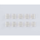 Соединитель прямой AMBRELLA LIGHT ILLUMINATION COB 12/24V для лент 12mm (2 конт.) (10шт. в комплекте) GS6362
