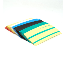 Набор термоусадочных трубок STEKKER HSHT-2010-10M, длина 10 см., коэф. усадки 2:1, мультиколор (21шт в упаковке)