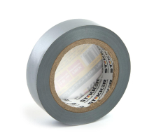 Изоляционная лента STEKKER INTP01315-10 0,13*15 мм. 10 м. серебро