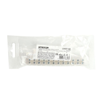 Колодка клеммная винтовая STEKKER, линейка 12 штук, полиэтилен, LD227-6A DIY