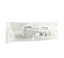 Колодка клеммная винтовая STEKKER, линейка 12 штук, полиамид, LD225-3A DIY