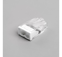 Клемма монтажная 2-проводная с пастой STEKKER  для 1-жильного проводника, LD2273-242