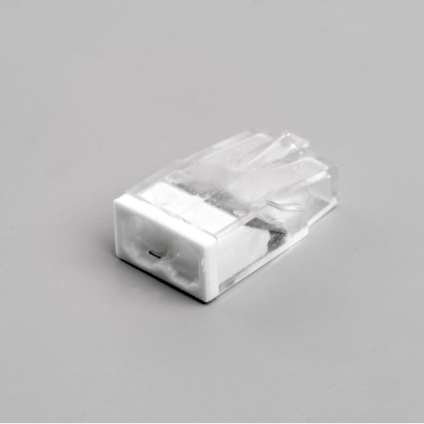 Клемма монтажная 2-проводная с пастой STEKKER  для 1-жильного проводника, LD2273-242