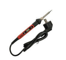 Паяльник с регулировкой температуры цифровой до500С с керам.нагревателем,60Вт,долговечное жало,230В, Stekker PLE702-60 49818