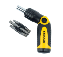 Отвертка реверсивная с битами, 14 предметов STLS004 50408