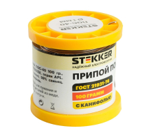 Припой ПОС-40 с канифолью в бобине 100 гр APL40-100-1 50315