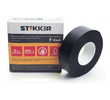 Изолента для высоковольтных проводов, самослипающаяся Stekker INTP8-255-10 25 мм, длина 5 м. (до10кВ) 39157