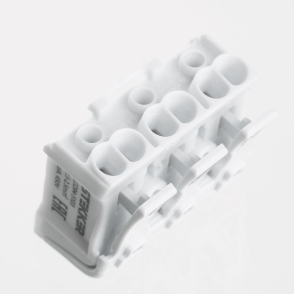 Клемма монтажная с/з Stekker, LD294-5103, для подключения фазных проводников 3 полюса, 3 контактные группы (3 ввода, 3 вывода на полюс) 32736