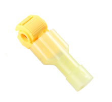 Зажим прокалывающий ответвительный с плоским разъемом (10 пар) сеч.2,5-4мм2, желтый (DIY упаковка 20шт) LD503-401-6
