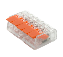 Универсальная компактная клемма 5-проводная STEKKER, LD221-415