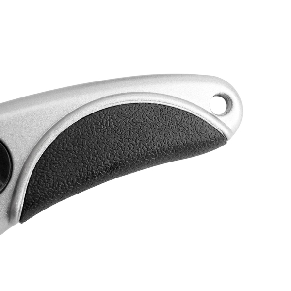 Нож строительно-монтажный с трапециевидным лезвием, 19 мм, 2 лезвия в рукоятке KMU-12-T 50199